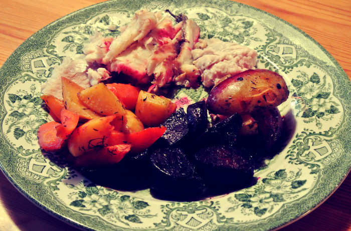 Siikaa, haukea ja uunijuureksia