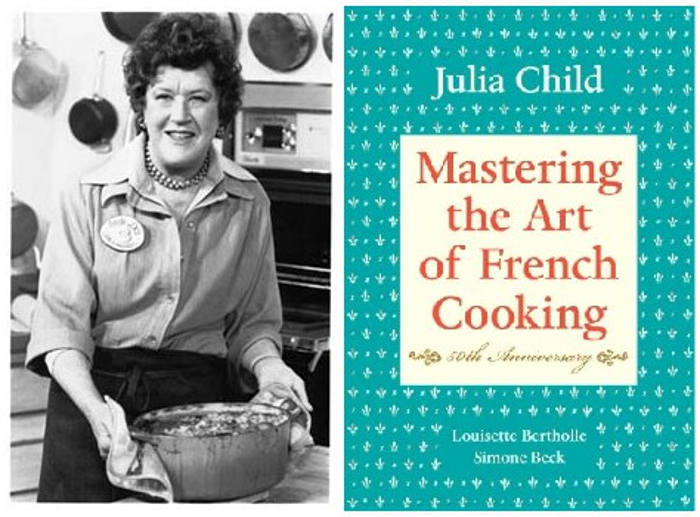 Julia Child Matering the Art of French Cooking