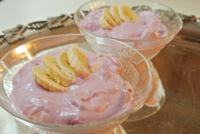 Mansikka-banaanirahka