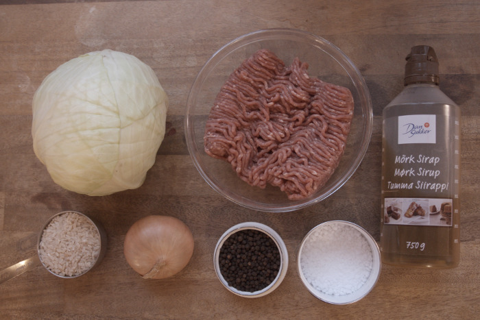 kaalikaaryleiden ainekset