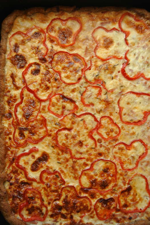 kinkku-paprikapiirakka ruisperunataikina