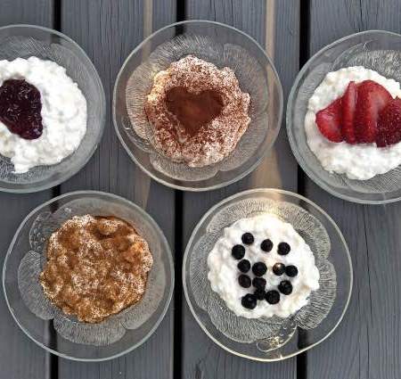 risifruttia marjoilla tai hillolla